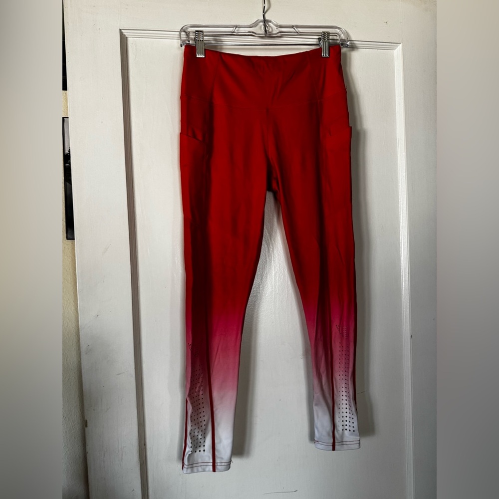 Korsa Performance Tech Crop legging running walk workout gym hike colorful 25”